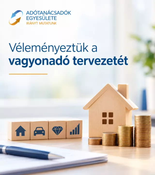 V&eacute;lem&eacute;nyezt&uuml;k a vagyonad&oacute; tervezet&eacute;t