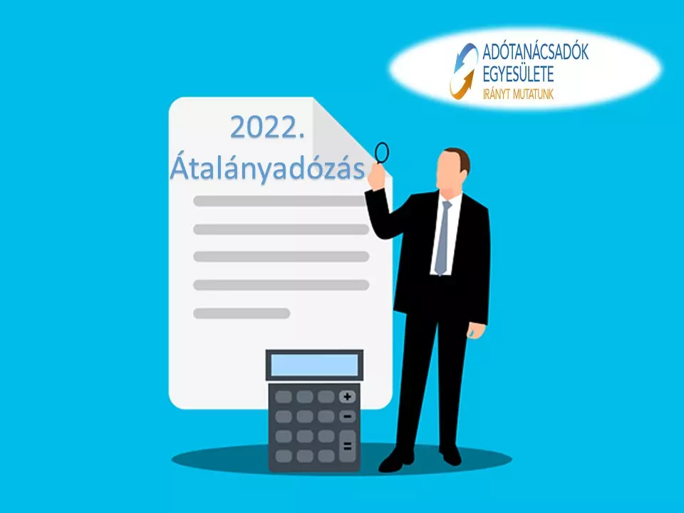 Átalányadózás általános szabályai 2022.- jegyzet