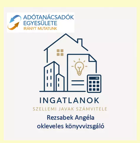 Ingatlanok &eacute;s szellemi javak sz&aacute;mvitele-seg&eacute;danyag