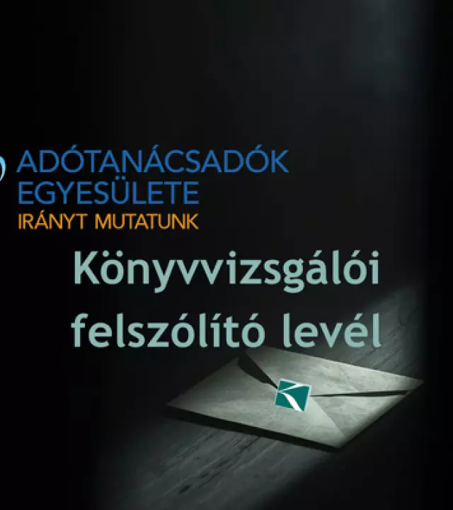 K&ouml;nyvvizsg&aacute;l&oacute;i felsz&oacute;l&iacute;t&oacute; lev&eacute;l