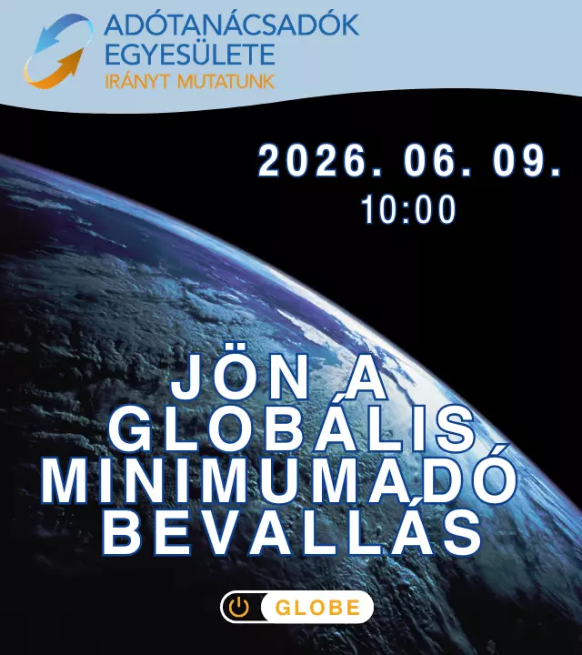 Glob&aacute;lis minimumad&oacute; bevall&aacute;s - online előad&aacute;s k&eacute;p
