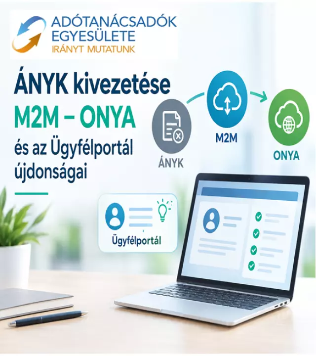 Az &Aacute;NYK kivezet&eacute;s &ndash; felk&eacute;sz&uuml;l&eacute;s a NAV &uacute;j elektronikus &uuml;gyint&eacute;z&eacute;si rendszer&eacute;re k&eacute;p