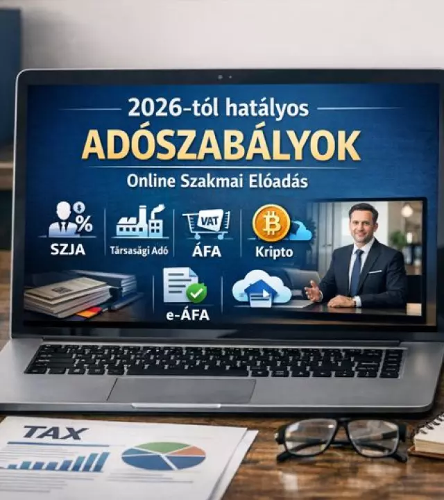 A 2026 &eacute;vi ad&oacute;v&aacute;ltoz&aacute;sok a 2025. 12.12-ig kihirdetett jogszab&aacute;lyok alapj&aacute;n k&eacute;p