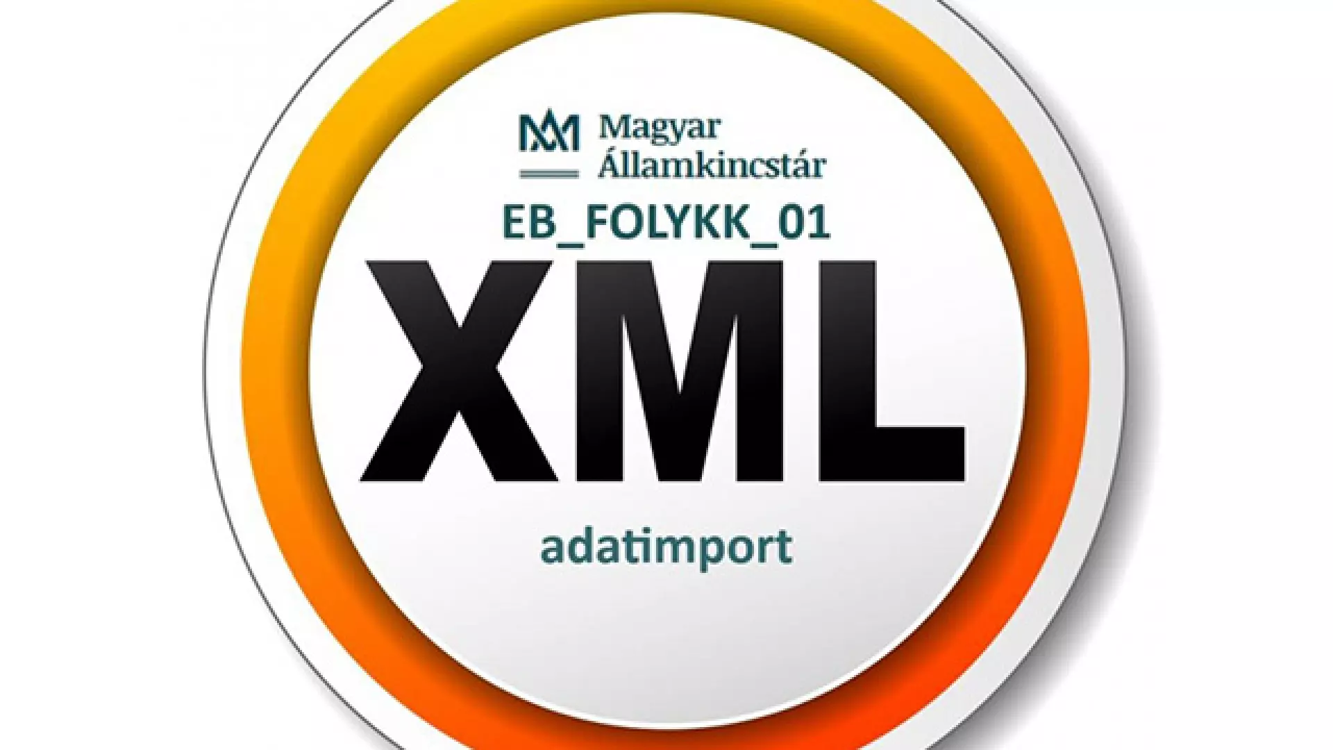 Tájékoztató EB_FOLYKK_01 űrlapon adatimport lehetőségéről